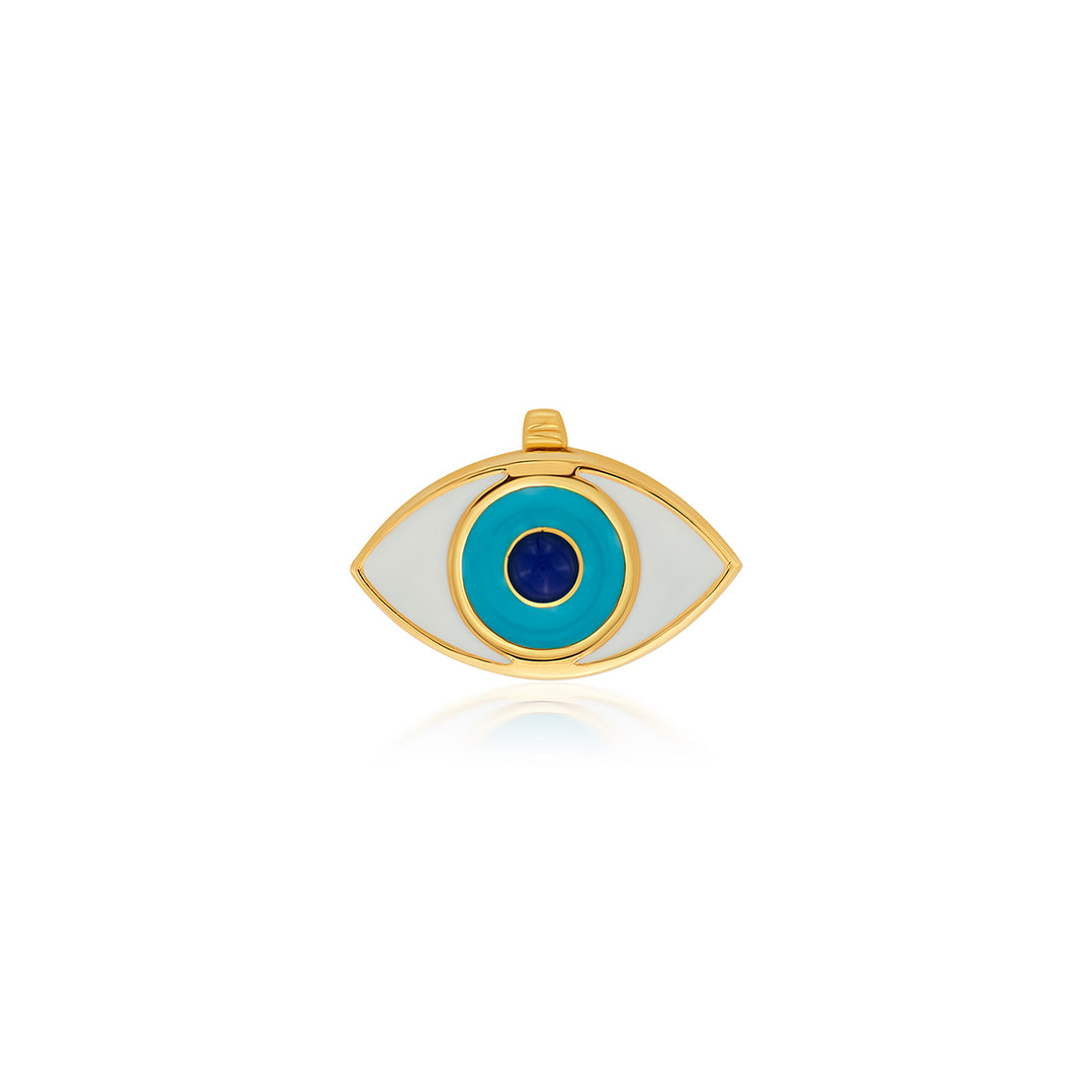 Evil Eye Iris Charm - Isharya | Modern Indian Jewelry