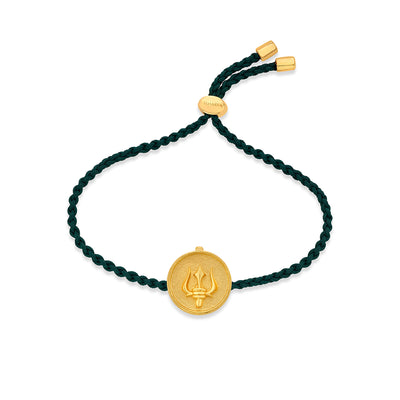 Forest Green Knot Bracelet - Isharya | Modern Indian Jewelry