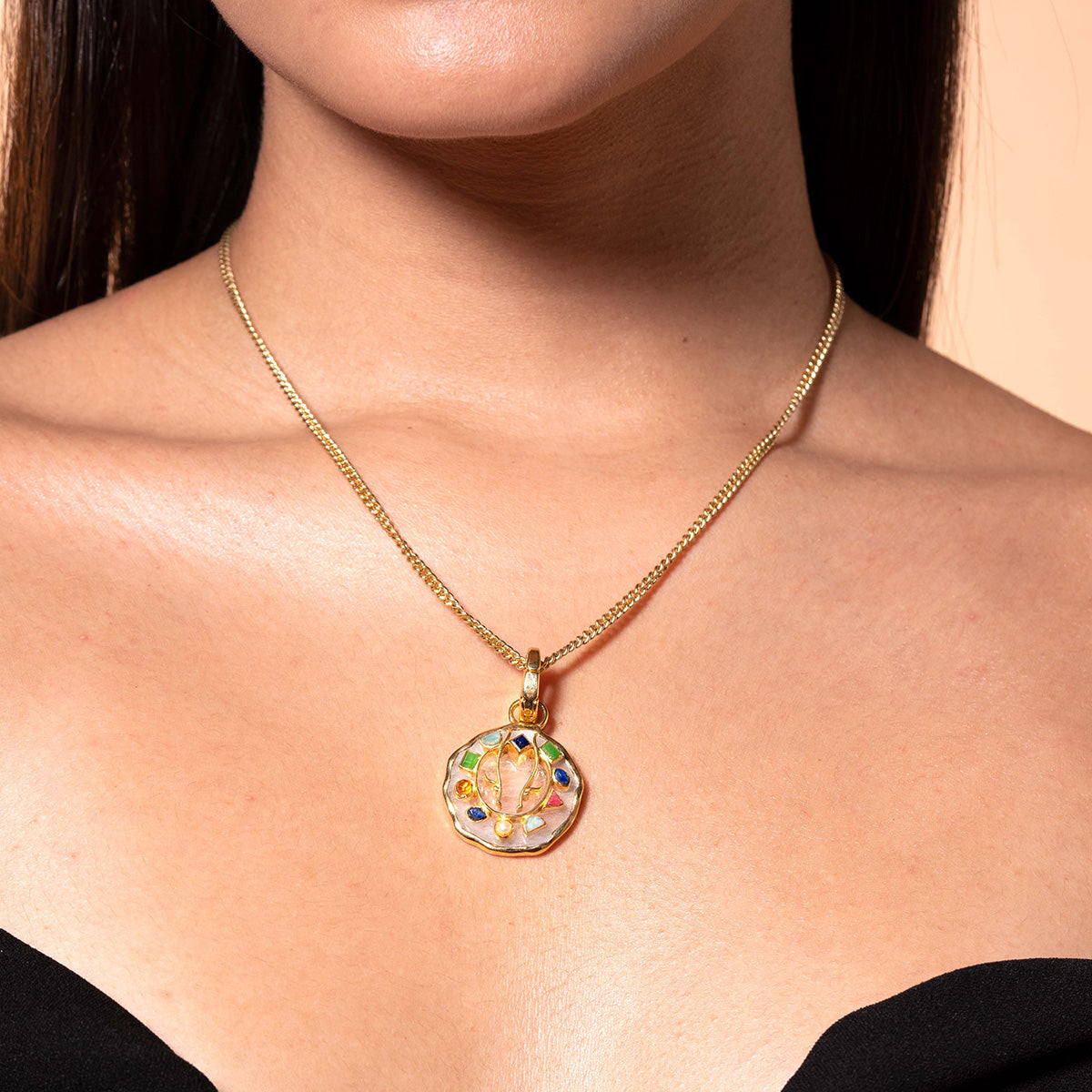 Elements Slim Link Necklace - Isharya | Modern Indian Jewelry
