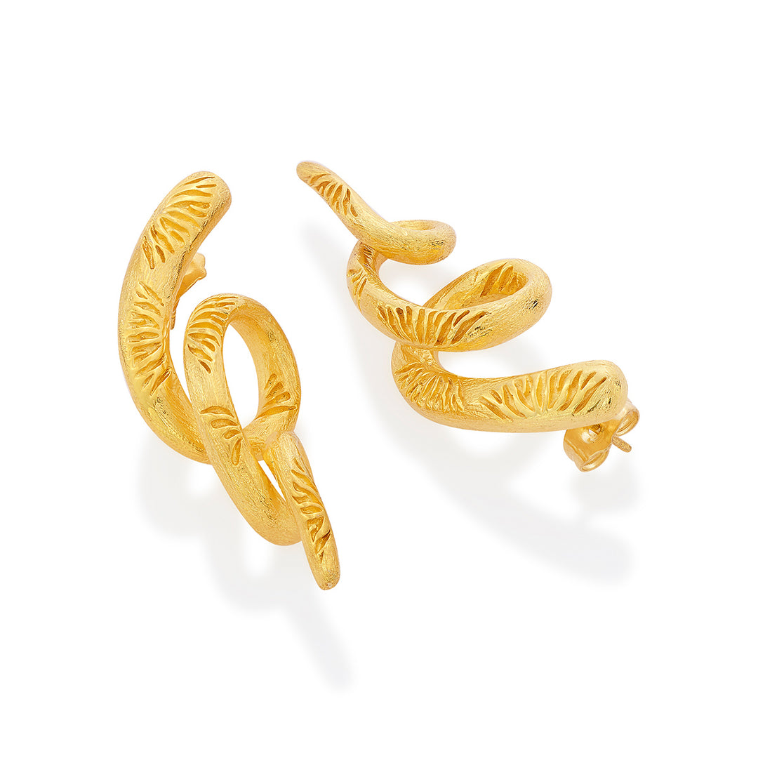 Nagini Helix Earrings