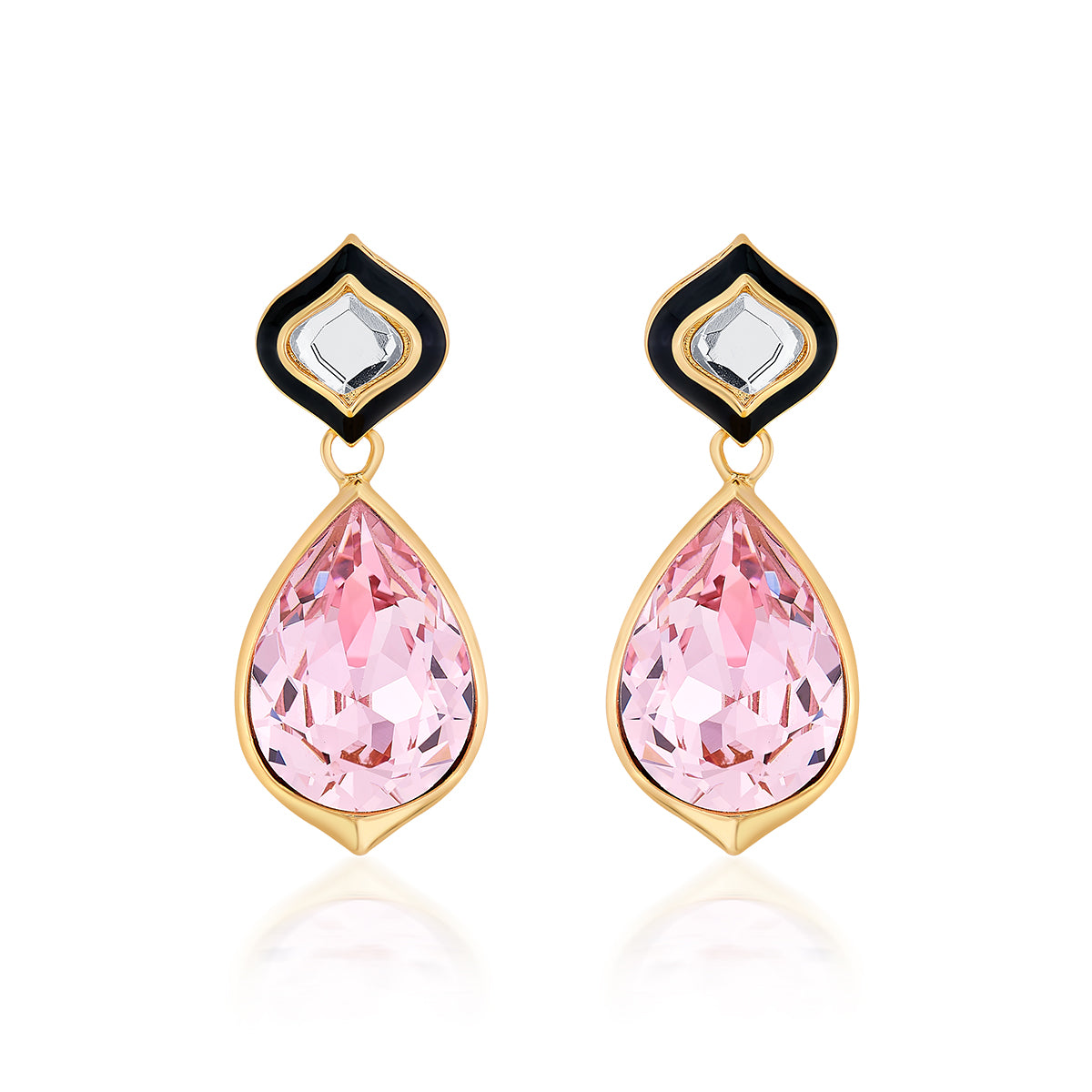 Spotlight Earrings in Pink - Best of Everything | Online Shopping