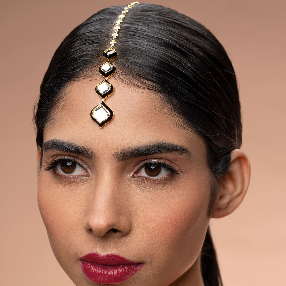 Amina Minaret Maangtikka - Isharya | Modern Indian Jewelry