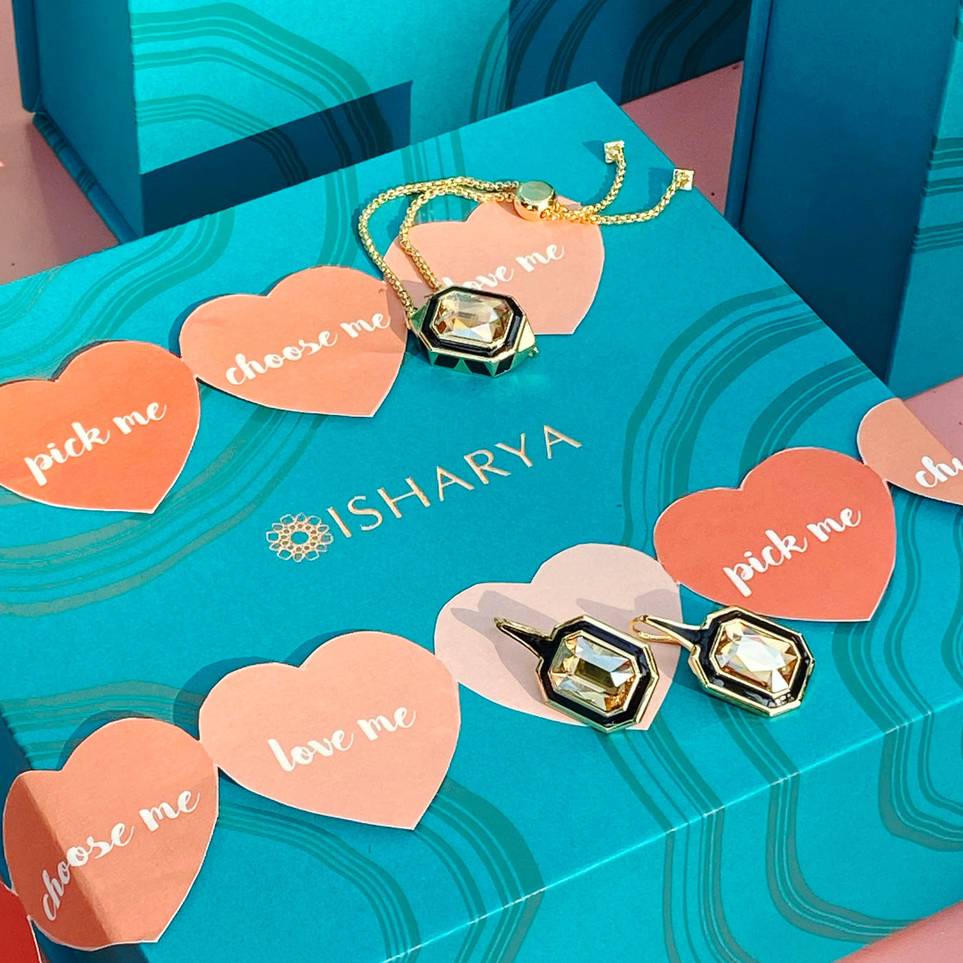 One love Soliel gift box - Isharya | Modern Indian Jewelry