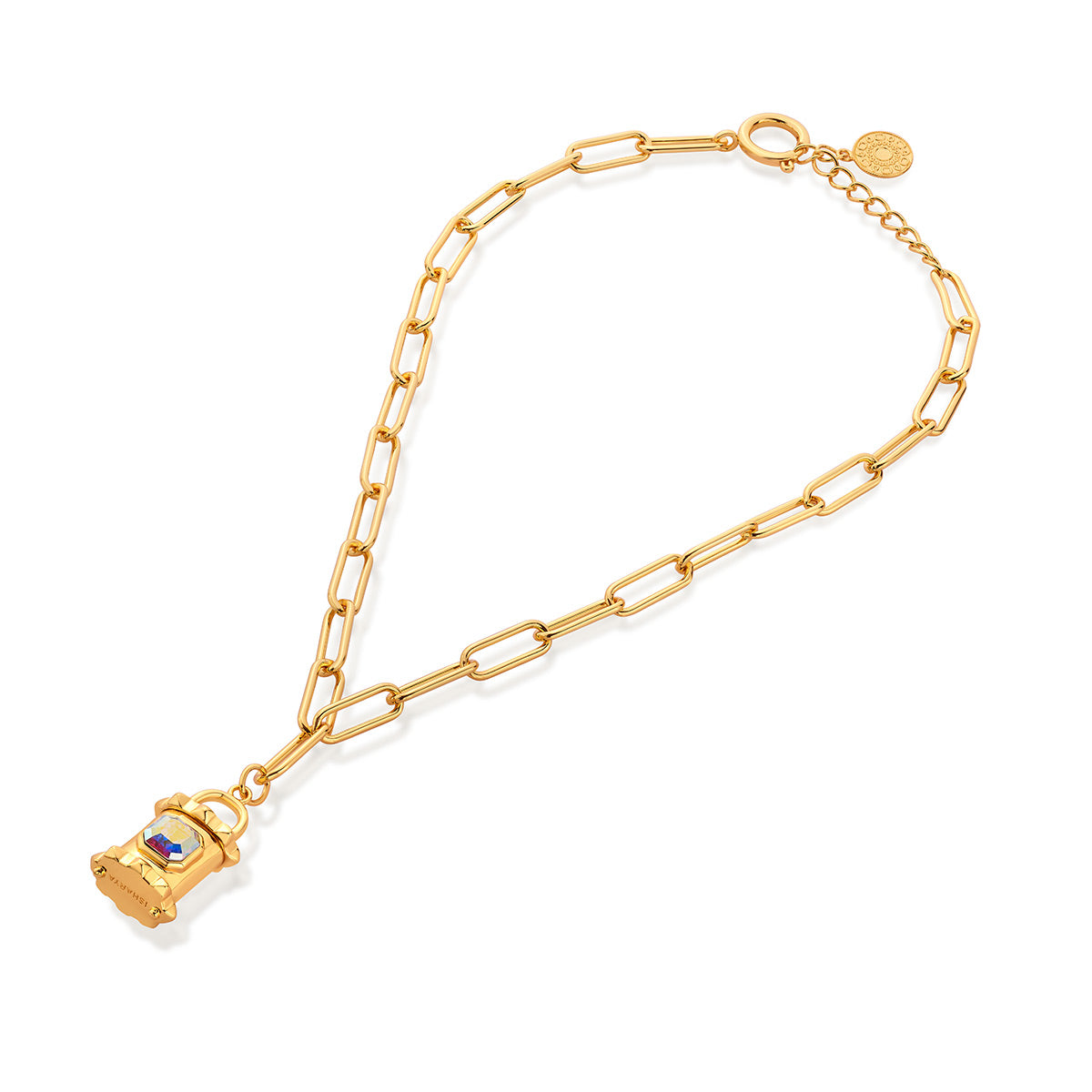 Dunham Link & Lock Necklace - Isharya | Modern Indian Jewelry