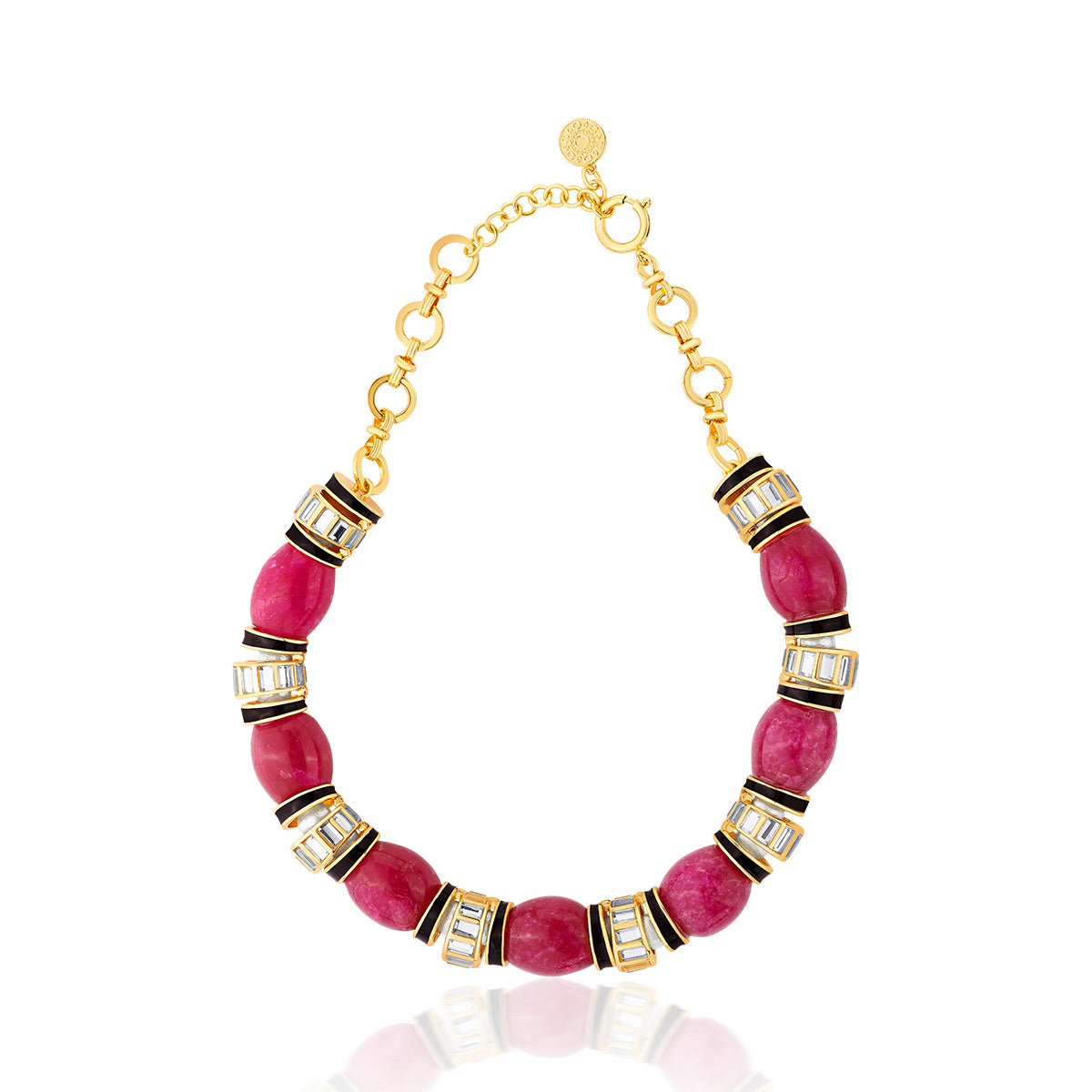 Begum Haute Pink Choker - Isharya | Modern Indian Jewelry