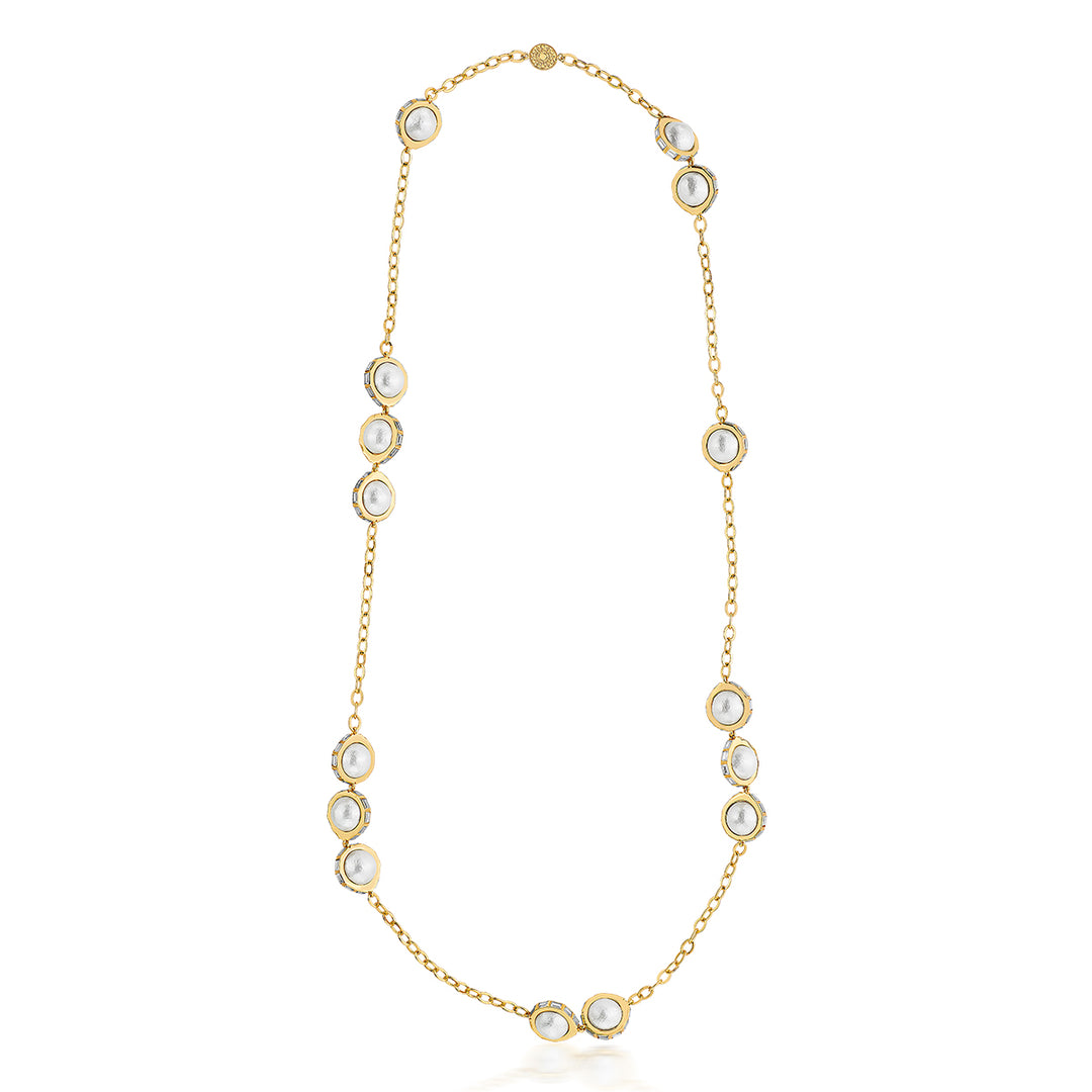 Amara Dainty Pearl Necklace - Isharya | Modern Indian Jewelry