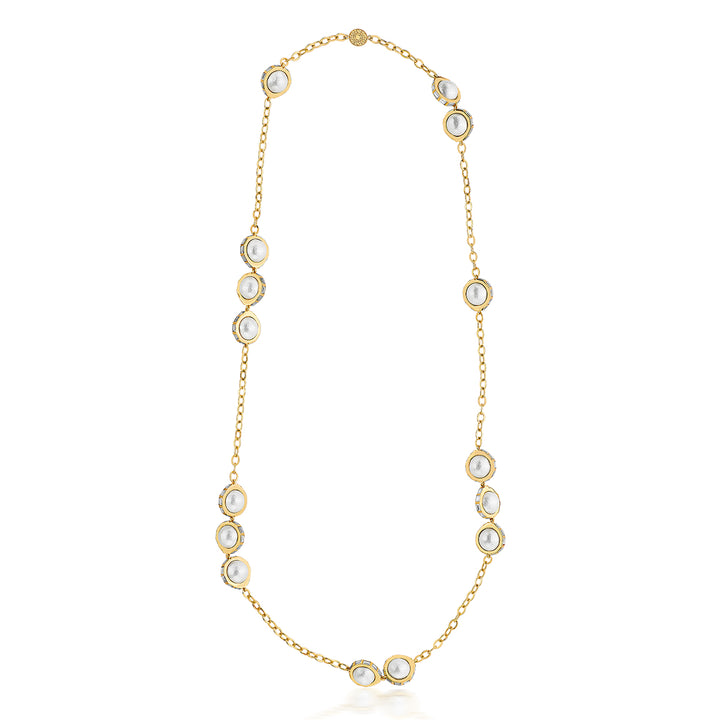 Amara Dainty Pearl Necklace