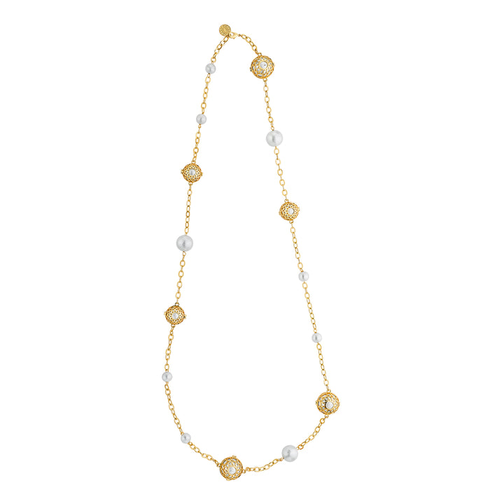 Amara Long Chain Necklace - Isharya | Modern Indian Jewelry