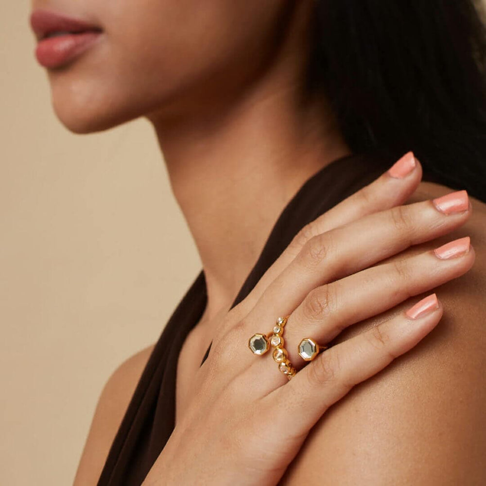 Divided but One Ring - Isharya | Modern Indian Jewelry
