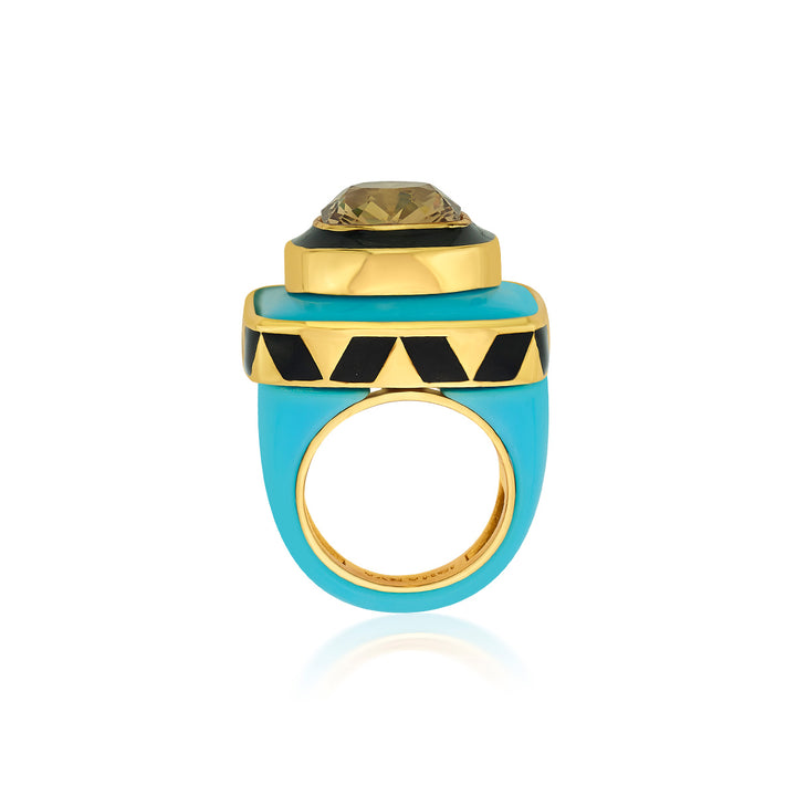 Kefi Resin Ring - Isharya | Modern Indian Jewelry