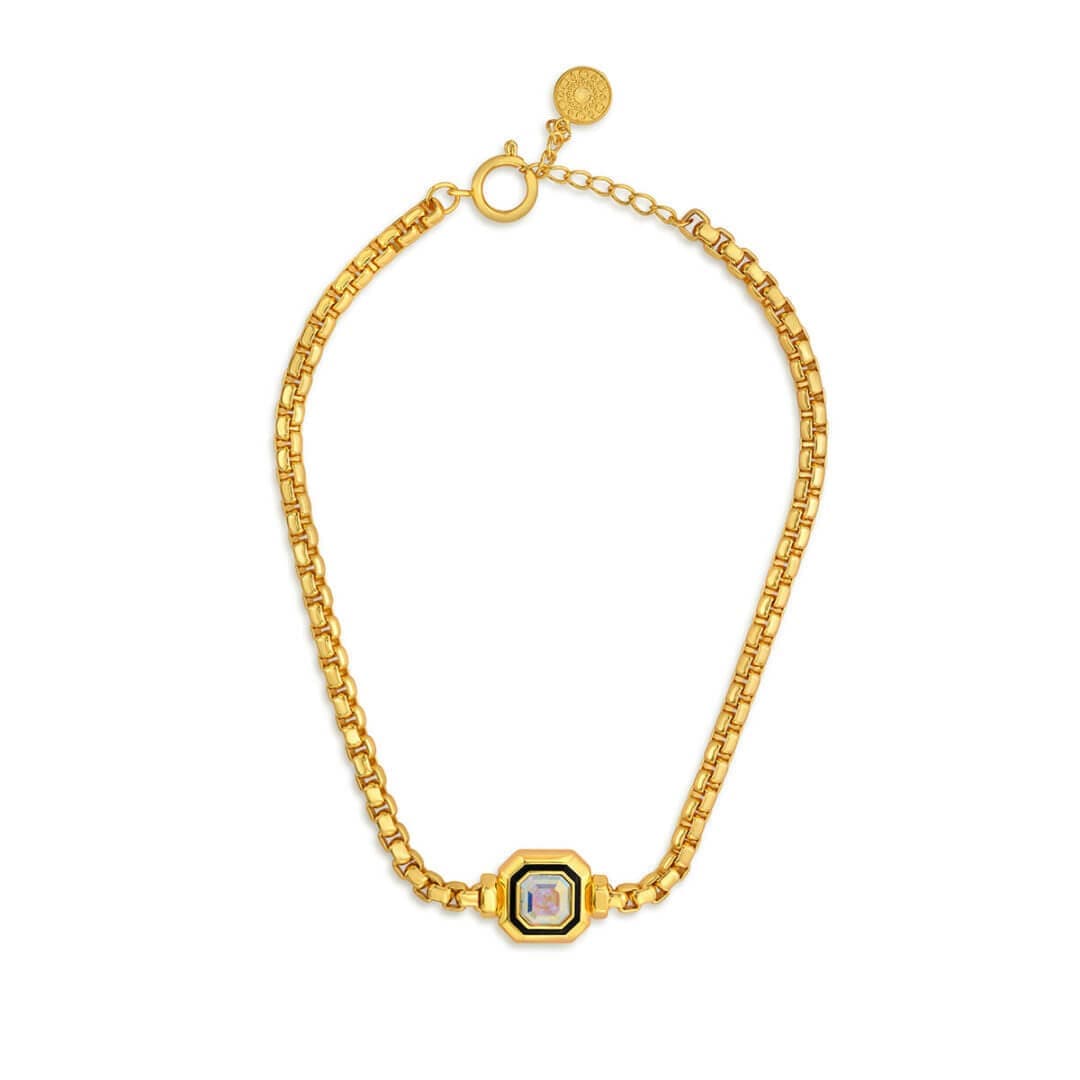 Joan Amethyst Gold Bracelet