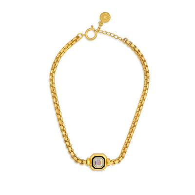 Joan Amethyst Gold Bracelet - Isharya | Modern Indian Jewelry