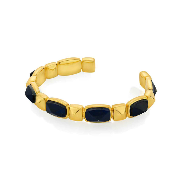 Perspective Blue Saphire Doublet Bracelet