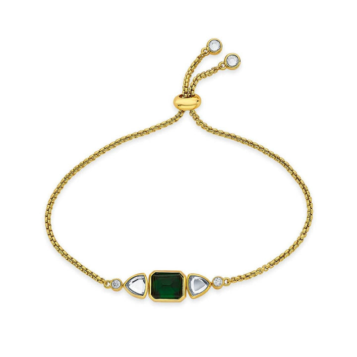 Ruhaniyat Green Hydro & Mirror Bracelet