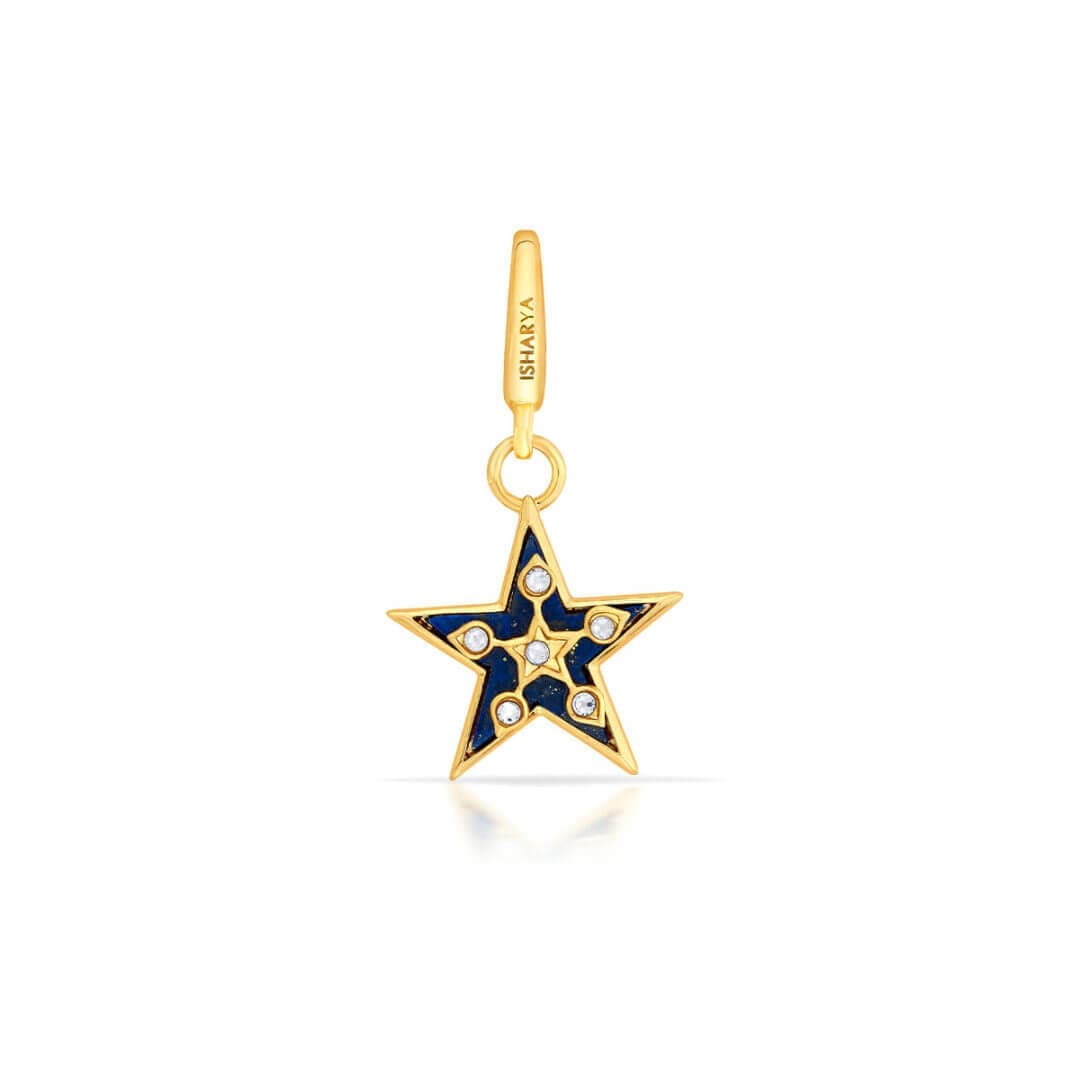 Lazuli Star Charm - Isharya | Modern Indian Jewelry