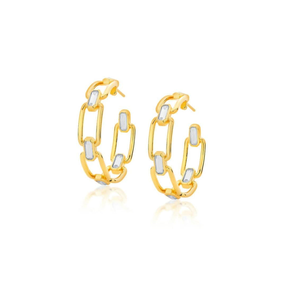Connect Hoop Earrings