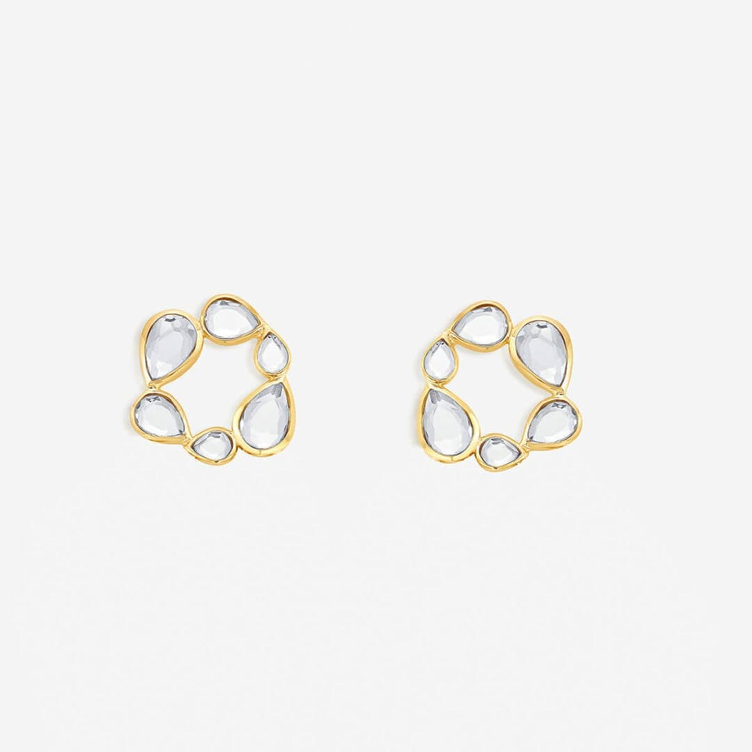 Mirrors on the Move Stud Earrings