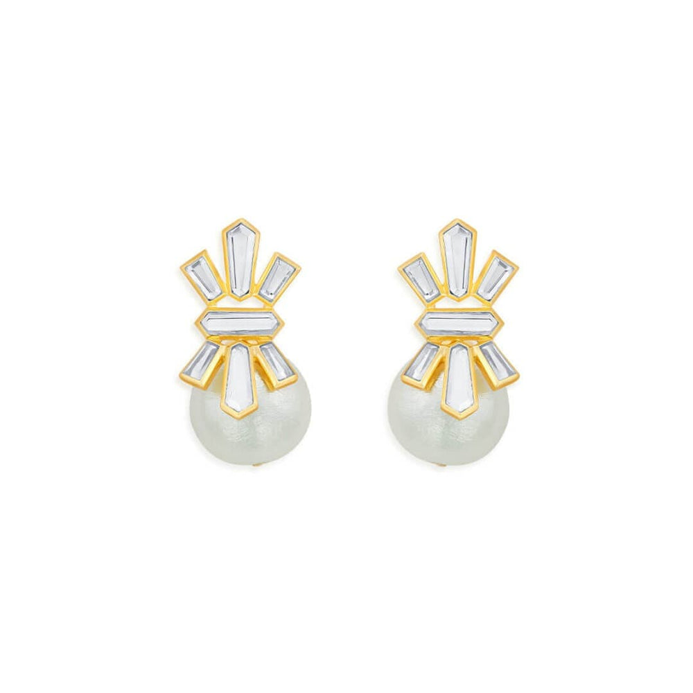 Bloom Pearl Studs