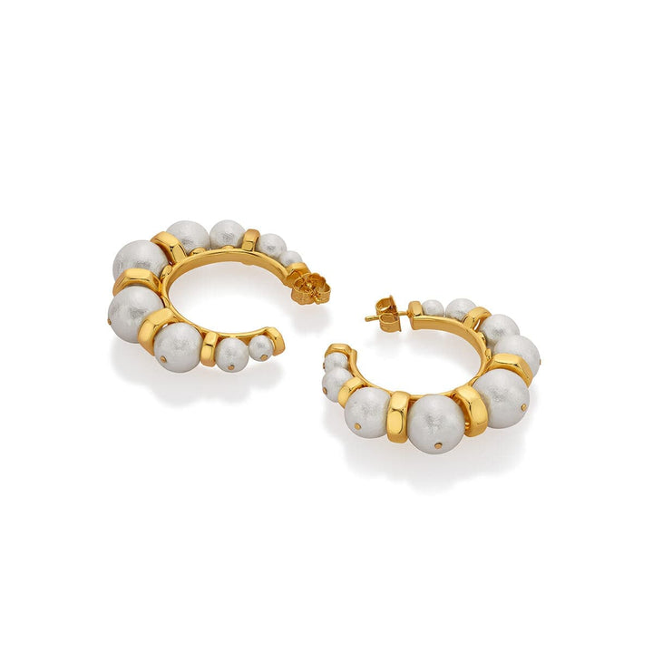 Cindy Pearl Hoops