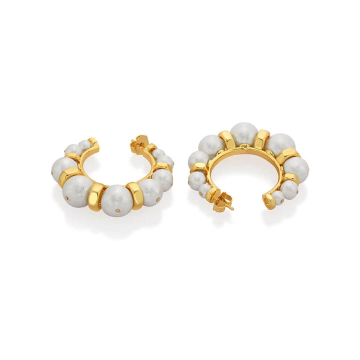 Cindy Pearl Hoops