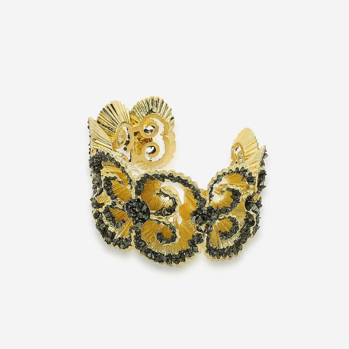 Fool's Gold Dragon Statement Cuff