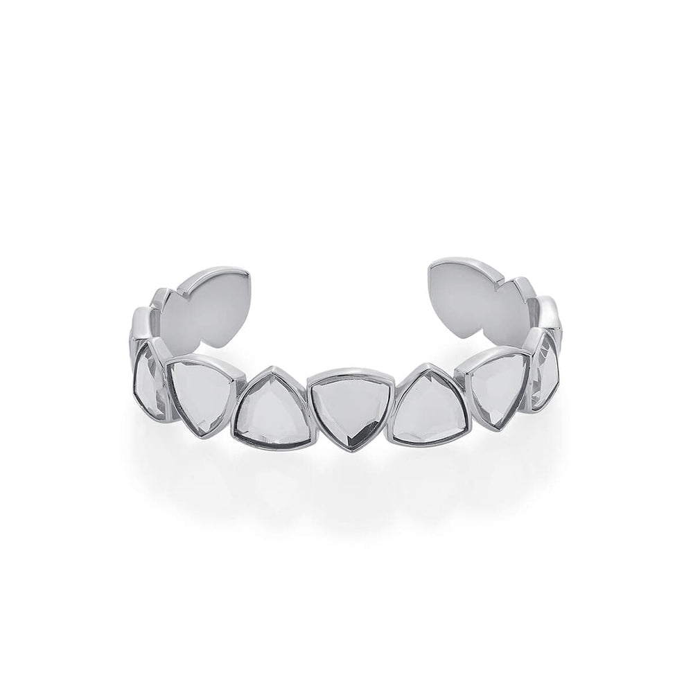 Inayat Mirror Silver Statement Cuff