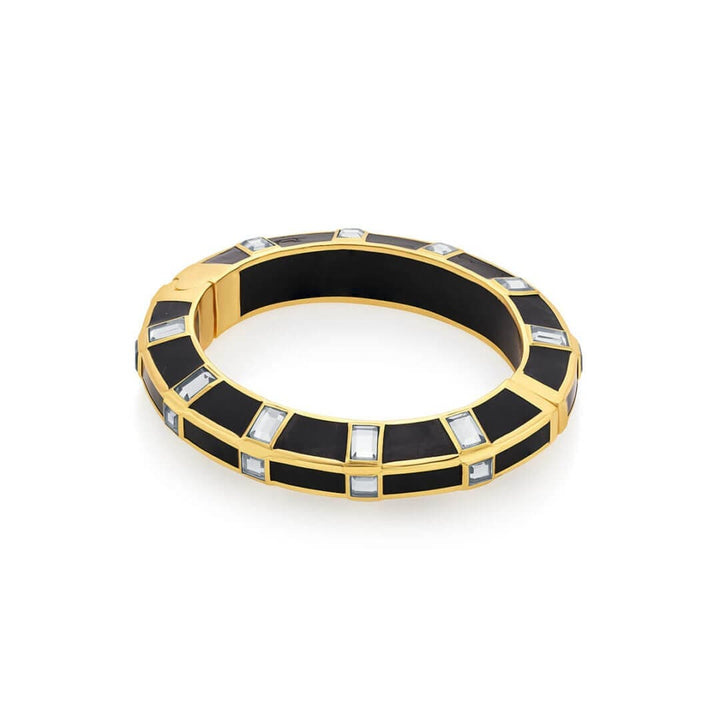 Raina Black Mirror Bangle