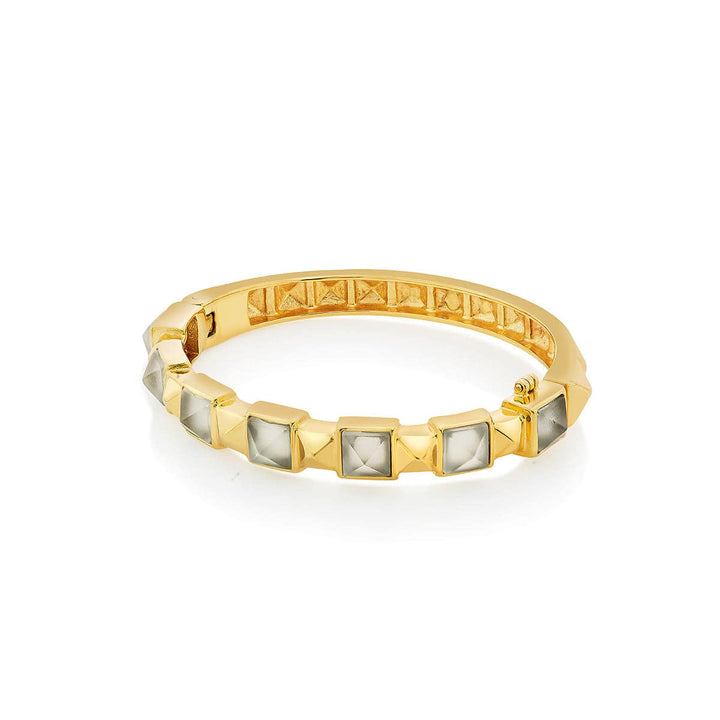 Rock Crystal Studded Bangle