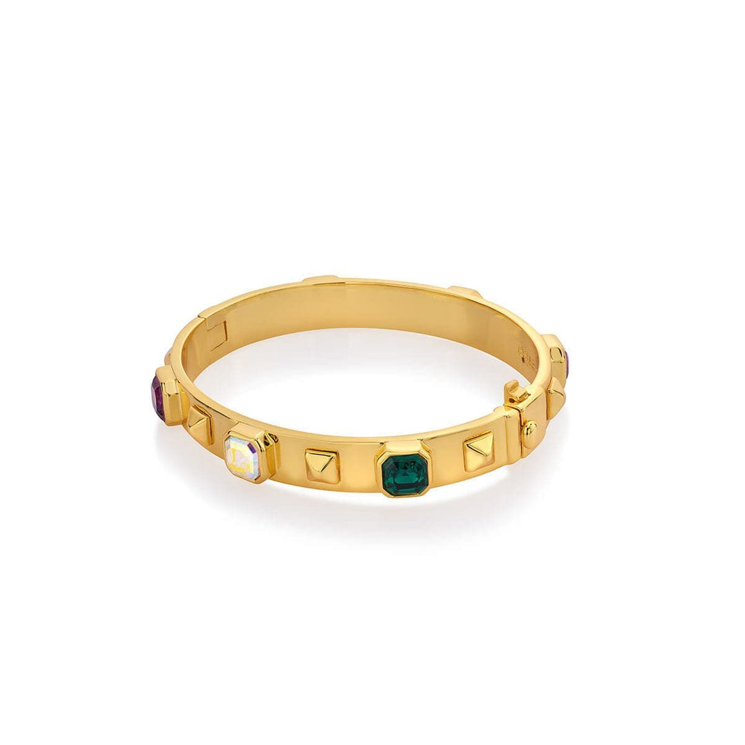 Serena Multicolored Gold Cuff - Isharya | Modern Indian Jewelry