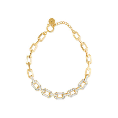 Chain Reaction Interlinked Necklace - Isharya | Modern Indian Jewelry