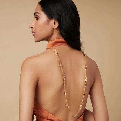 Endless Connection Long Necklace - Isharya | Modern Indian Jewelry