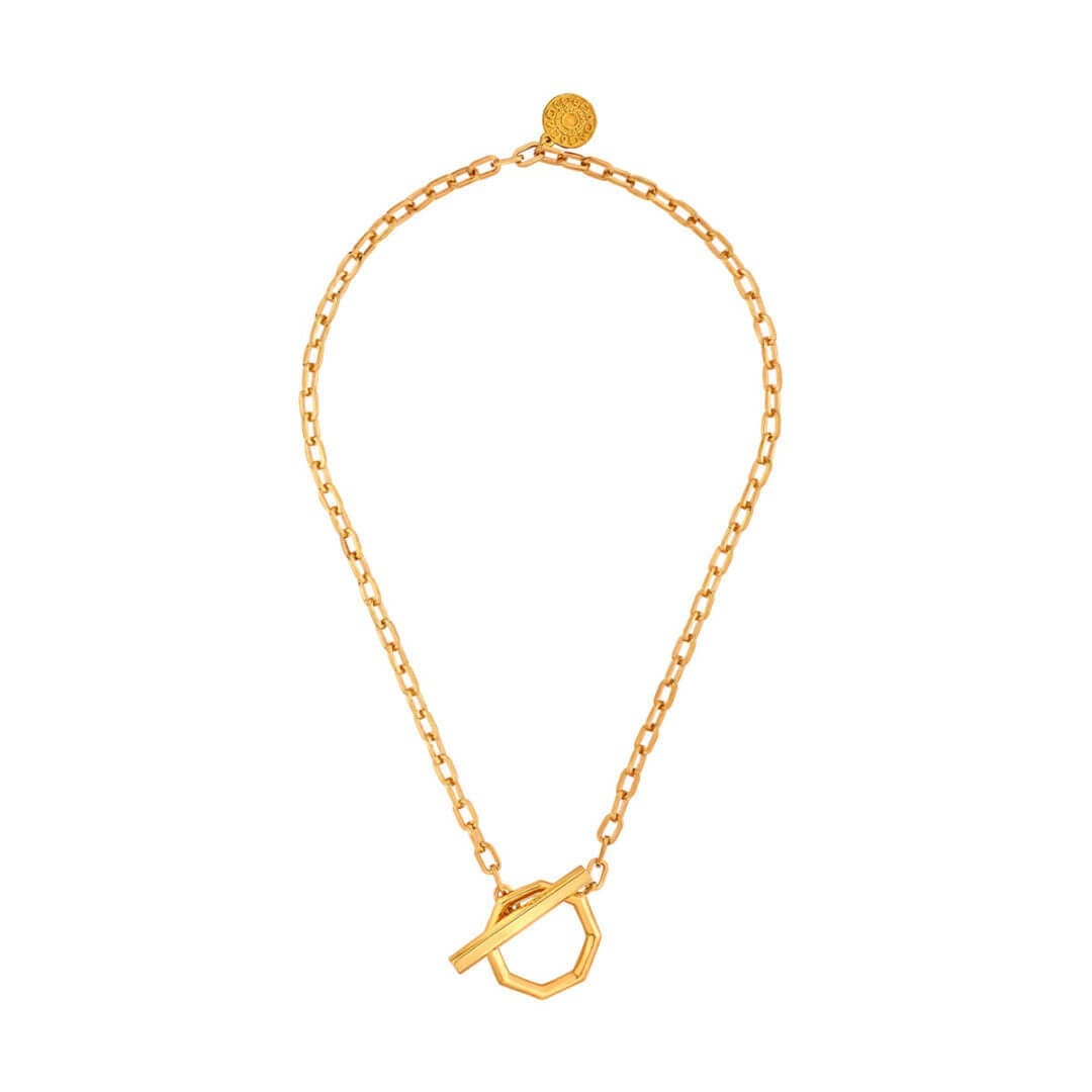 Personalizable Toggle Link Chain Necklace - Isharya | Modern Indian Jewelry