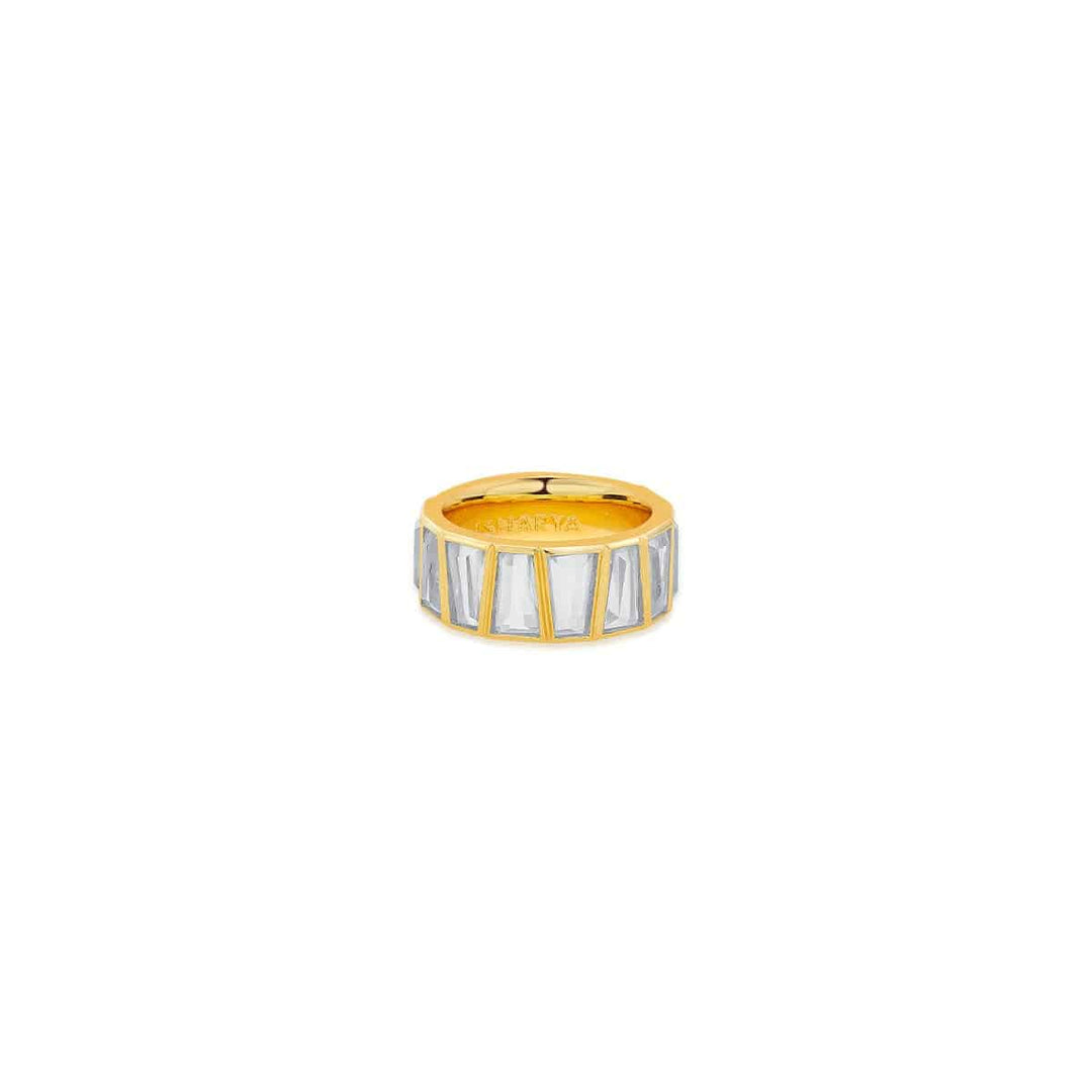 Baguette Duo Band Ring