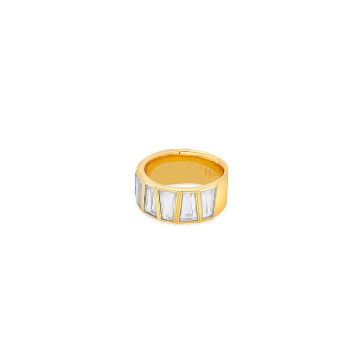 Baguette Duo Band Ring
