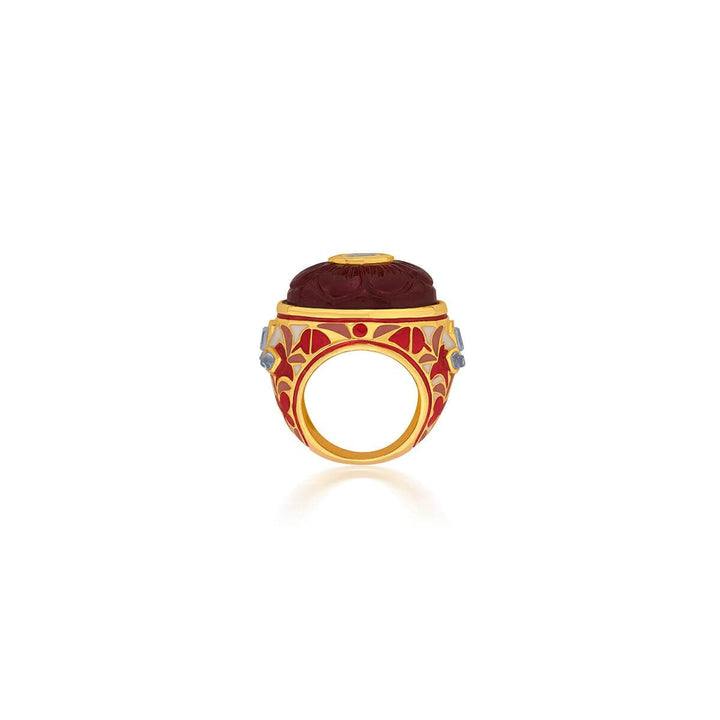 Marsala Heirloom Mughal Ring