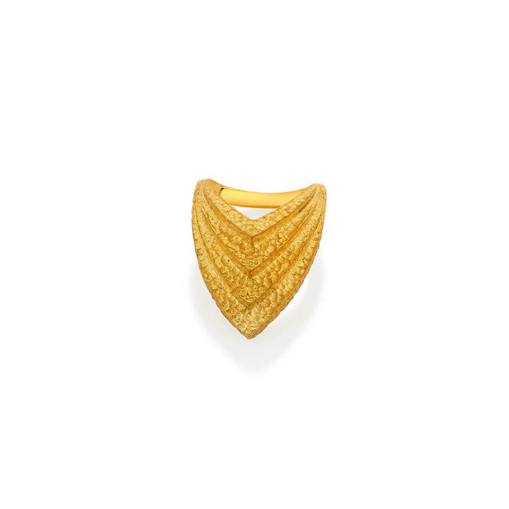 Origami Gold Manicure Ring