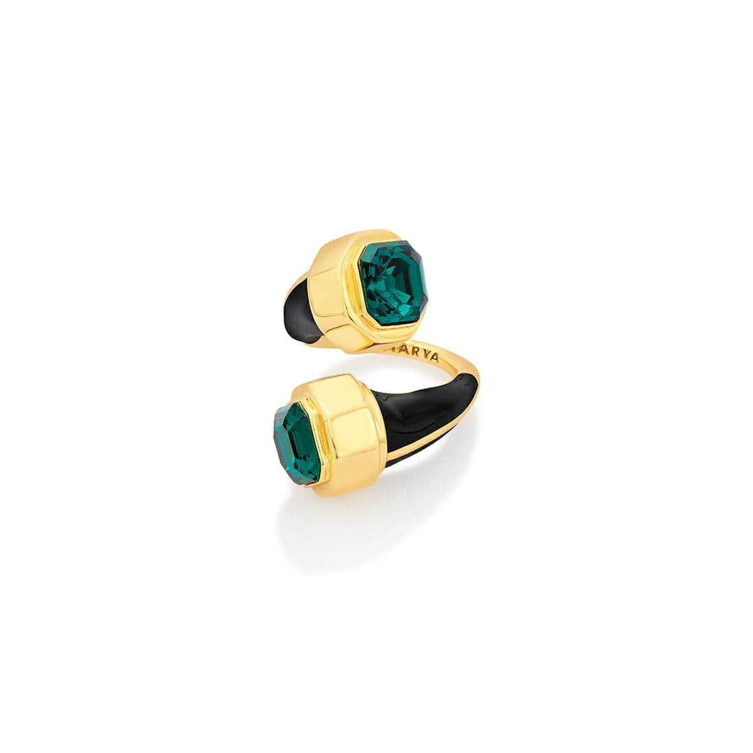 Rana Wrap Emerald Ring