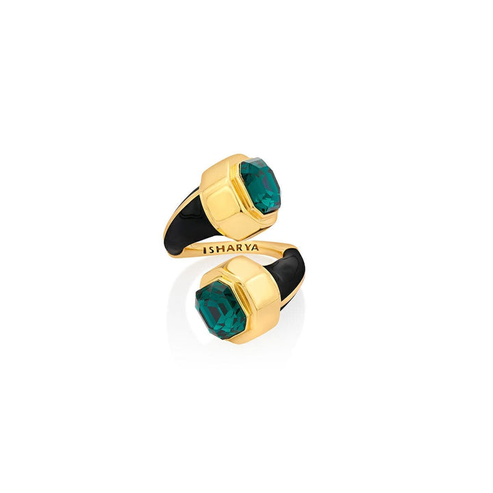 Rana Wrap Emerald Ring
