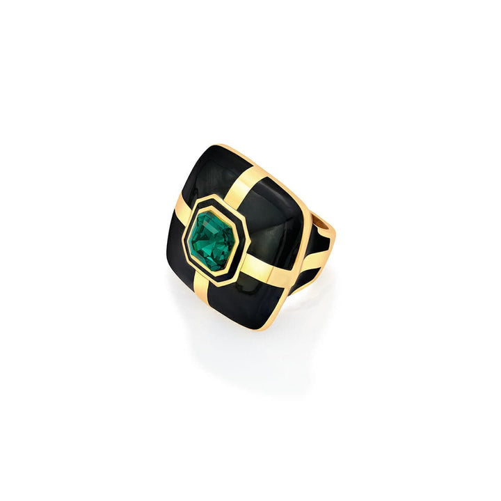 Shabana Emerald Ring